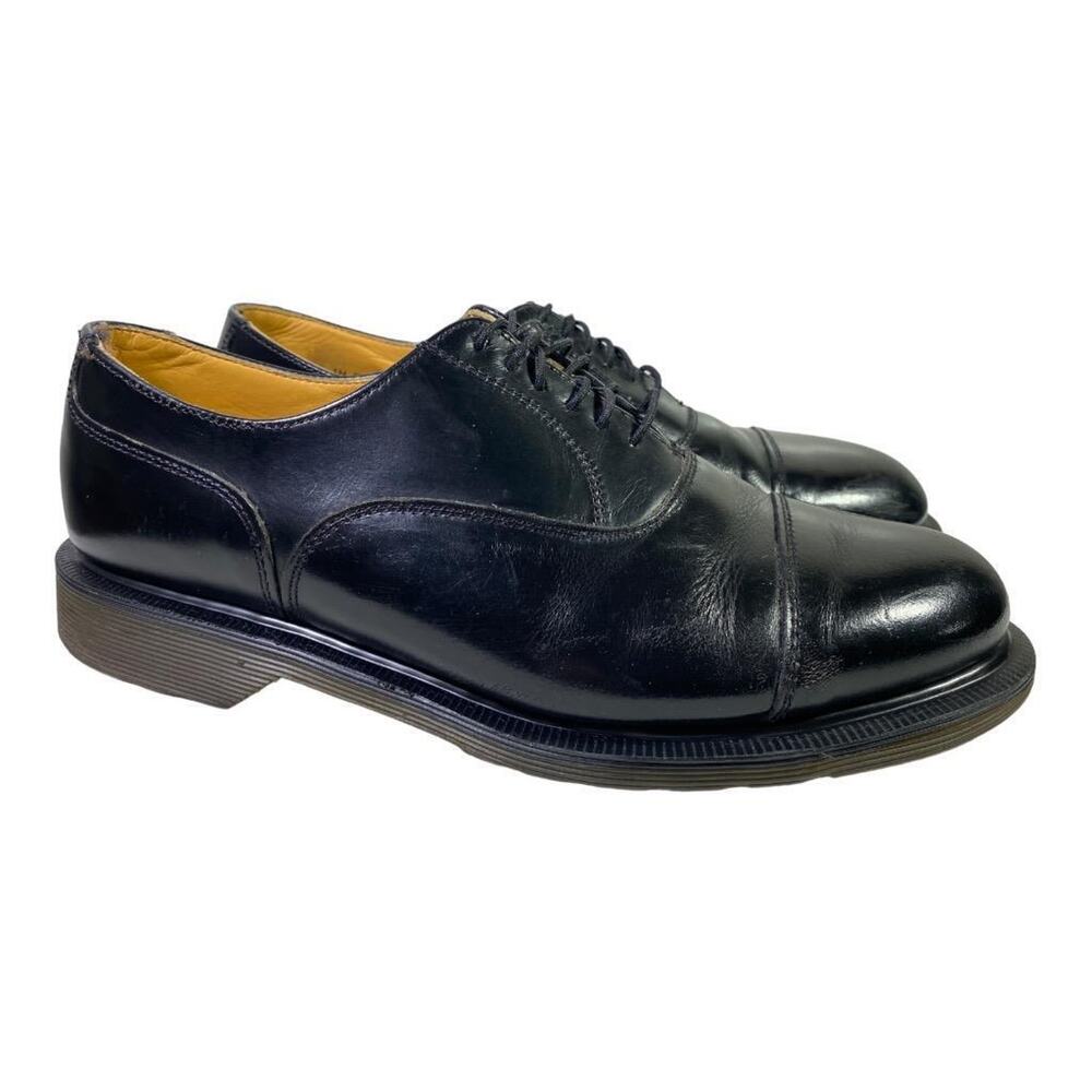 Dr. Martens Black Leather derby shoes